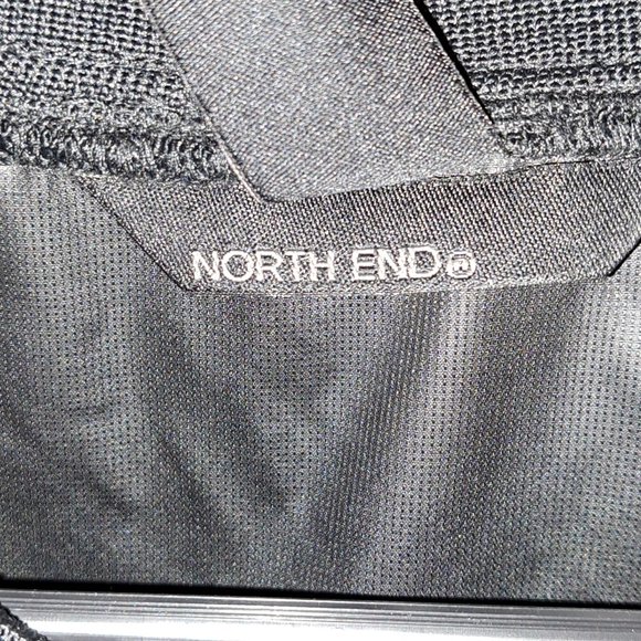 North End 88132 Men's Golf Unlined V-neck Wind Shirt/Windbreaker NWT,XL,Black - Picture 8 of 14